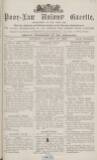 Poor Law Unions' Gazette Saturday 25 October 1884 Page 1