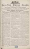 Poor Law Unions' Gazette Saturday 28 March 1885 Page 1