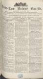 Poor Law Unions' Gazette Saturday 13 November 1886 Page 1