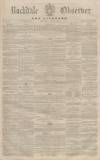 Rochdale Observer Saturday 02 April 1859 Page 1