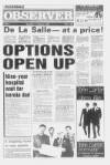 Rochdale Observer Saturday 11 February 1989 Page 1