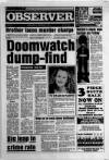 Rochdale Observer Wednesday 04 September 1991 Page 1