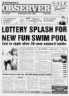 Rochdale Observer Wednesday 03 July 1996 Page 1
