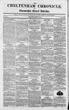 Cheltenham Chronicle Thursday 03 August 1809 Page 1