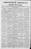 Cheltenham Chronicle Thursday 07 September 1809 Page 1