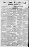 Cheltenham Chronicle Thursday 21 September 1809 Page 1