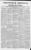 Cheltenham Chronicle Thursday 26 October 1809 Page 1