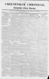 Cheltenham Chronicle Thursday 16 November 1809 Page 1
