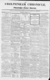 Cheltenham Chronicle Thursday 04 January 1810 Page 1