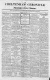 Cheltenham Chronicle Thursday 18 January 1810 Page 1