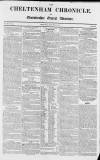 Cheltenham Chronicle Thursday 25 January 1810 Page 1