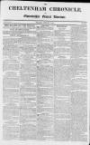 Cheltenham Chronicle Thursday 08 February 1810 Page 1