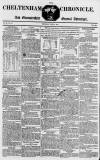 Cheltenham Chronicle Thursday 07 June 1810 Page 1