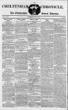 Cheltenham Chronicle Thursday 12 July 1810 Page 1