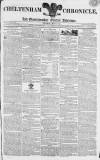 Cheltenham Chronicle Thursday 14 May 1812 Page 1
