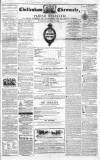 Cheltenham Chronicle Tuesday 10 August 1858 Page 1