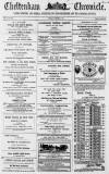 Cheltenham Chronicle Tuesday 07 November 1865 Page 1