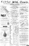 Cheltenham Chronicle Tuesday 07 February 1882 Page 1