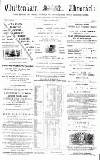 Cheltenham Chronicle Tuesday 14 November 1882 Page 1