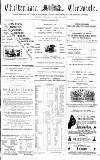 Cheltenham Chronicle Tuesday 19 December 1882 Page 1
