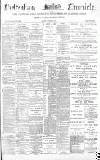 Cheltenham Chronicle Saturday 23 October 1886 Page 1