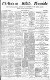 Cheltenham Chronicle Saturday 30 October 1886 Page 1