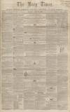 Bury Times Saturday 13 March 1858 Page 1