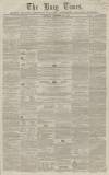 Bury Times Saturday 17 September 1859 Page 1