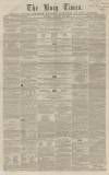 Bury Times Saturday 26 November 1859 Page 1
