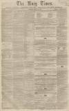 Bury Times Saturday 11 May 1861 Page 1