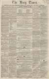 Bury Times Saturday 21 September 1861 Page 1