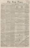 Bury Times Saturday 16 November 1861 Page 1