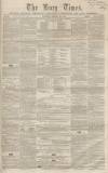 Bury Times Saturday 04 January 1862 Page 1
