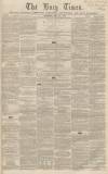 Bury Times Saturday 28 June 1862 Page 1