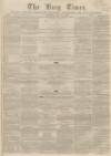 Bury Times Saturday 12 July 1862 Page 1