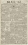 Bury Times Saturday 17 January 1863 Page 1
