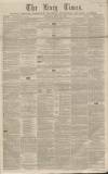 Bury Times Saturday 11 April 1863 Page 1