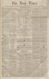 Bury Times Saturday 04 July 1863 Page 1