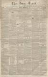 Bury Times Saturday 05 September 1863 Page 1