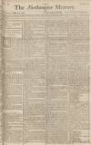 Northampton Mercury Monday 21 May 1770 Page 1