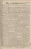 Northampton Mercury Monday 06 August 1770 Page 1