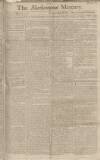 Northampton Mercury Monday 15 April 1771 Page 1