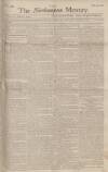 Northampton Mercury Monday 29 July 1771 Page 1