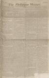 Northampton Mercury Monday 11 May 1772 Page 1