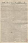 Northampton Mercury Monday 05 August 1776 Page 1