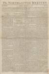 Northampton Mercury Monday 01 September 1777 Page 1