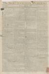 Northampton Mercury Monday 13 August 1781 Page 1
