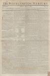 Northampton Mercury Monday 01 July 1782 Page 1