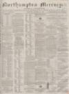 Northampton Mercury Saturday 24 January 1863 Page 1
