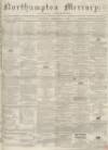Northampton Mercury Saturday 04 February 1865 Page 1